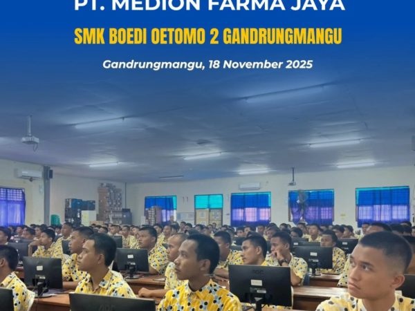 Buka Peluang Karier Lulusan, SMK Boedi Oetomo 2 Gandrungmangu Gelar Rekrutmen Calon Karyawan PT Medion Farma Jaya